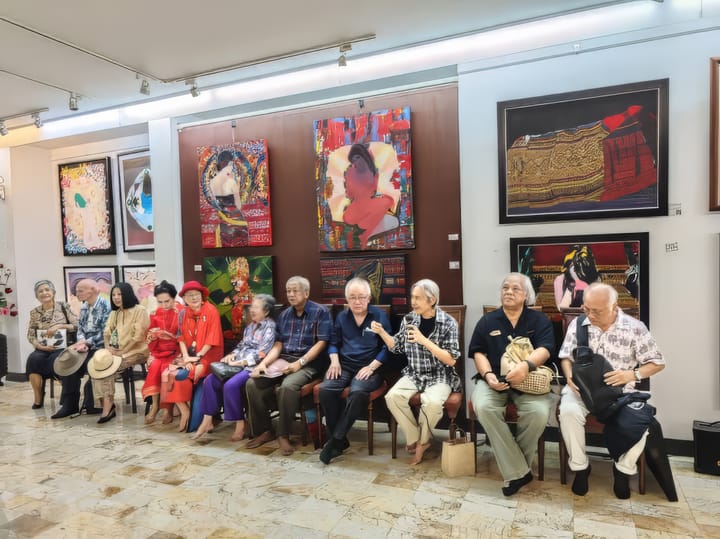 Of art, an 85th birthday and Chiangmai